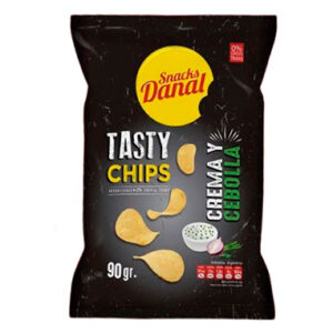 Papas Fritas Crema Y Cebolla Danal X 90 Grs.