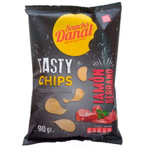 Papas Fritas Jamón Serrano Danal X 90 Grs.
