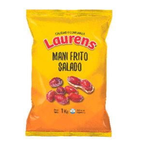 Maní c/piel Laurens x 1Kg.