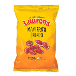 Maní c/piel Laurens x 500gr.