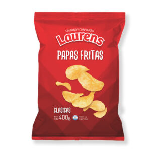 Papas Fritas Laurens Clásica x 400gr.