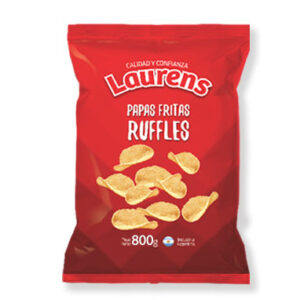 papas Ruffle Laurens x 800g